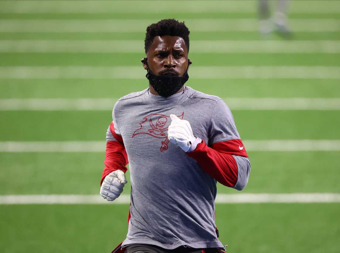 Antonio Brown in Detroit, Michigan Antonio Brown in Detroit, Michigan