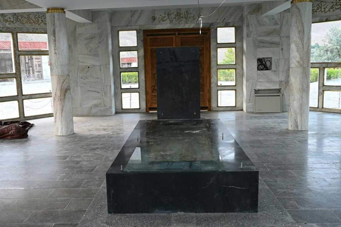 The tomb of Afghan resistance hero Ahmad Shah Massoud photographed at Saricha in Panjshir earlier this year The tomb of Afghan resistance hero Ahmad Shah Massoud photographed at Saricha in Panjshir earlier this year