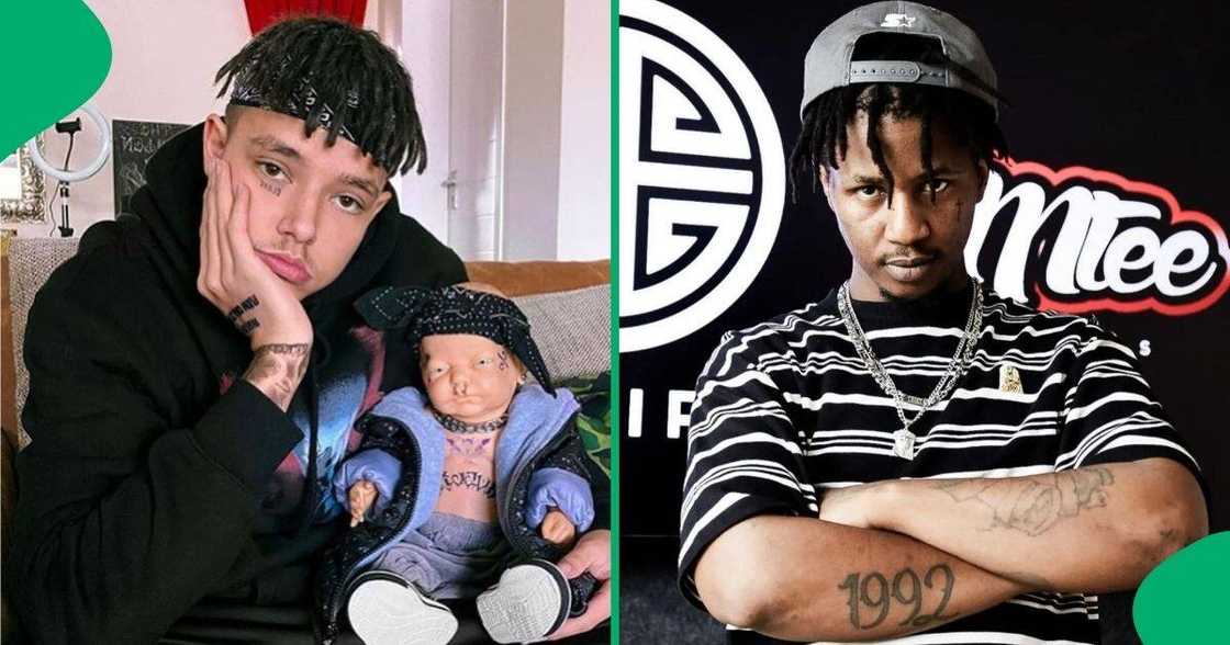 J Molley threw shade at Emtee J Molley threw shade at Emtee