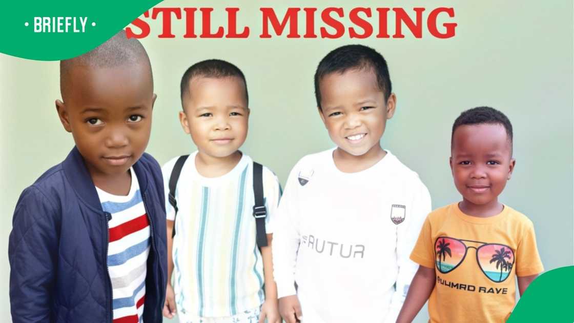 Police are offering a huge R1 million reward as specialised units race against time to bring the children home