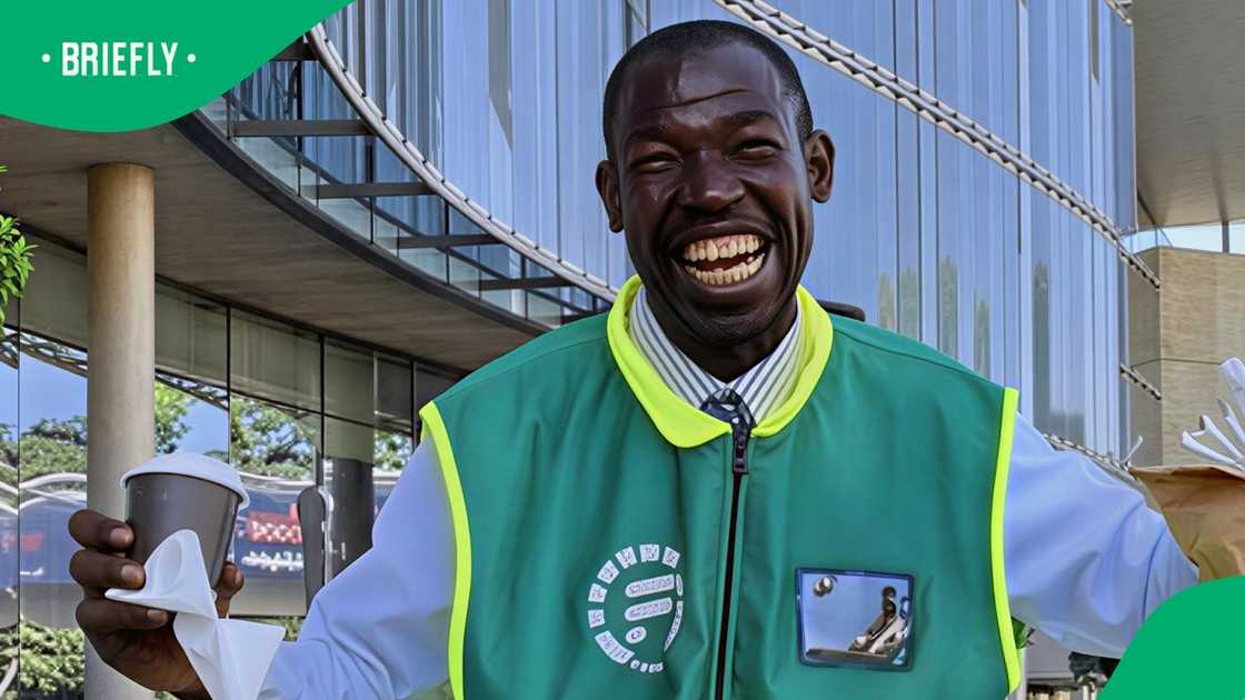 David Sejob's workplace has become lonely without him