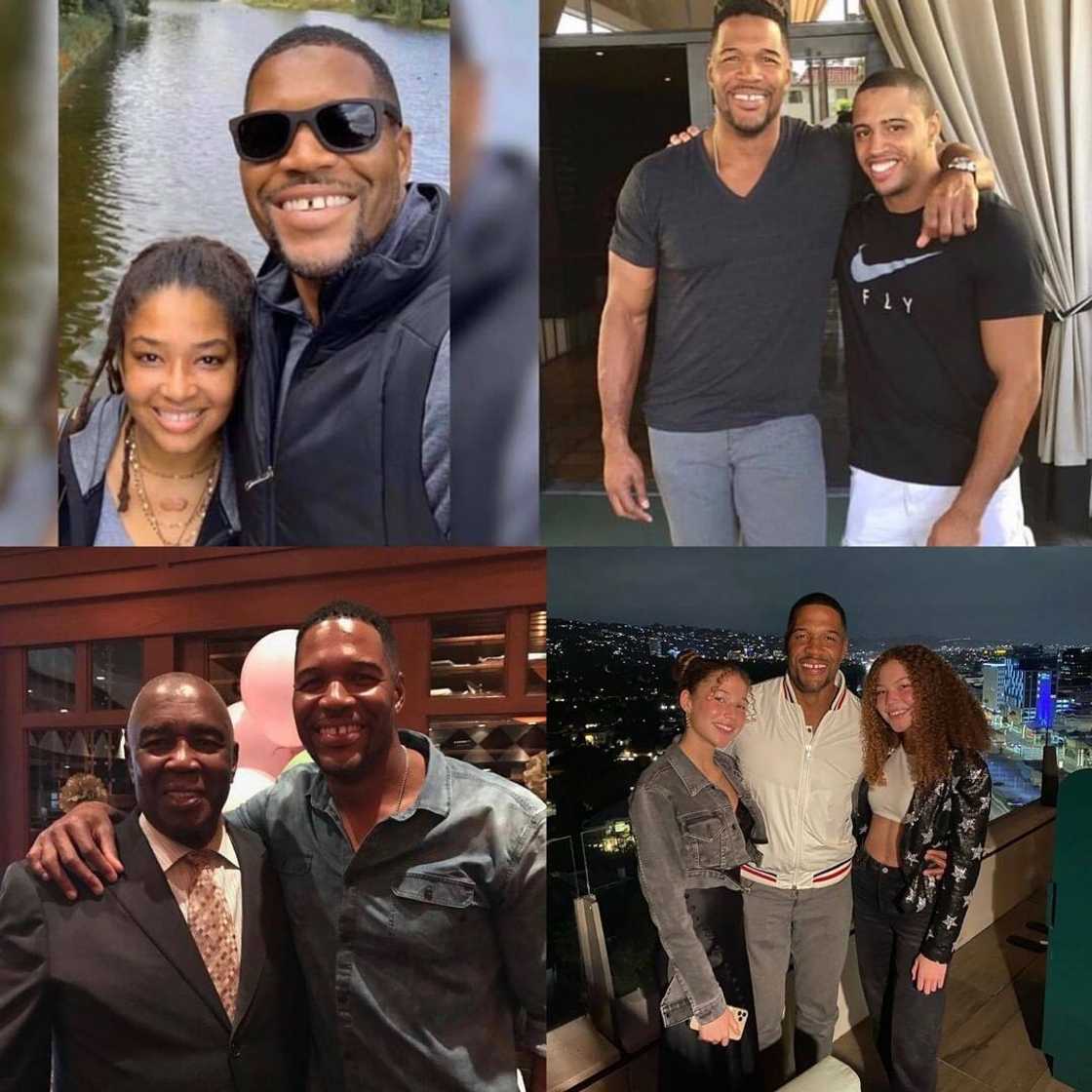 Michael Strahan Jr.'s family