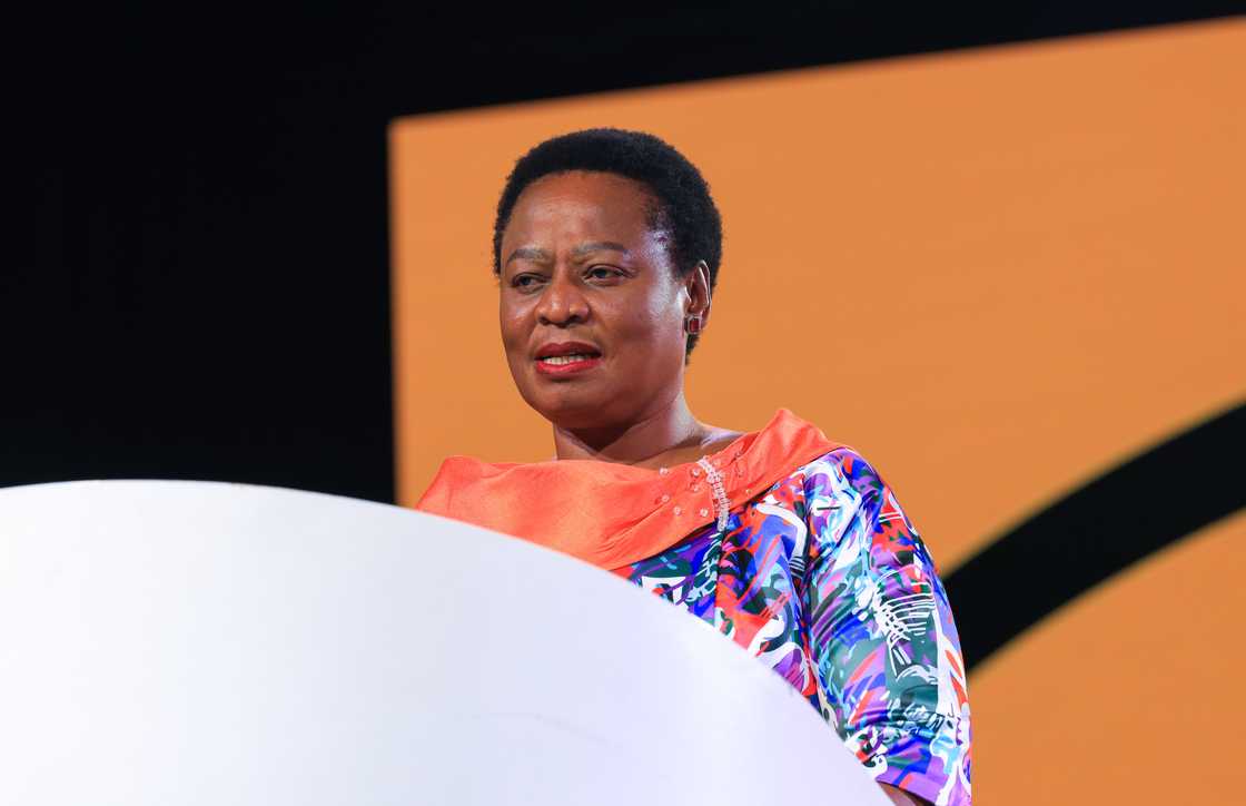 Basic Education Deputy Minister Reginah Mhaule