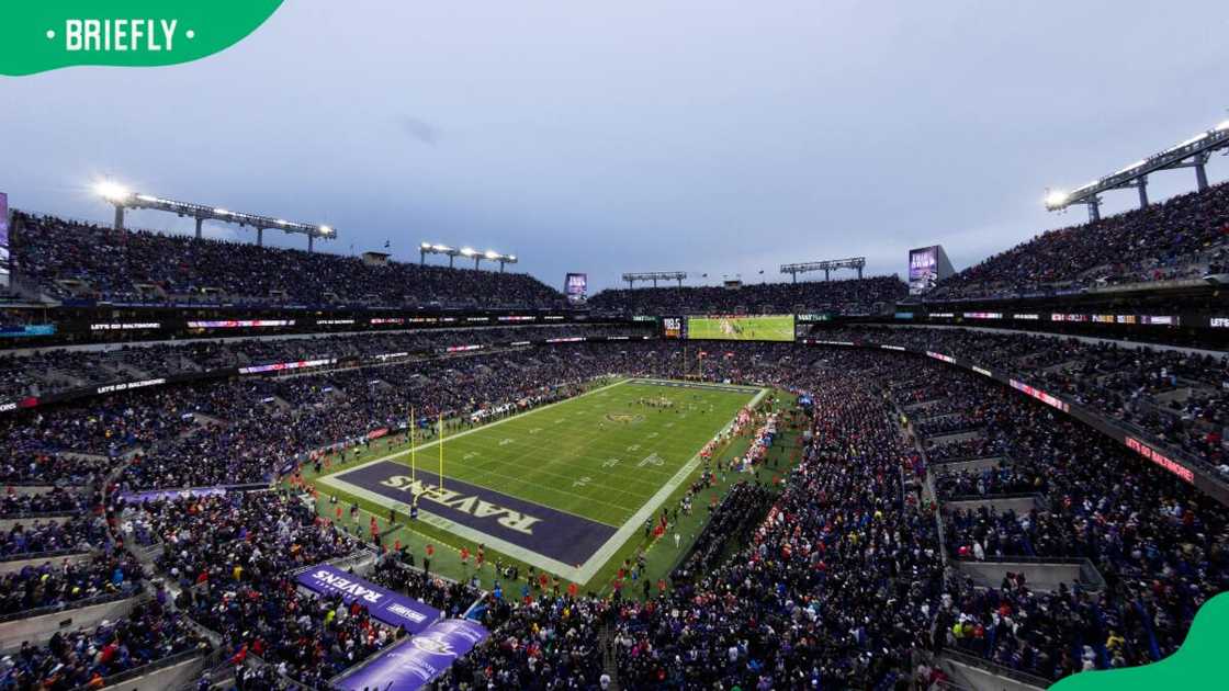 M&T Bank Stadium in Baltimore, Maryland