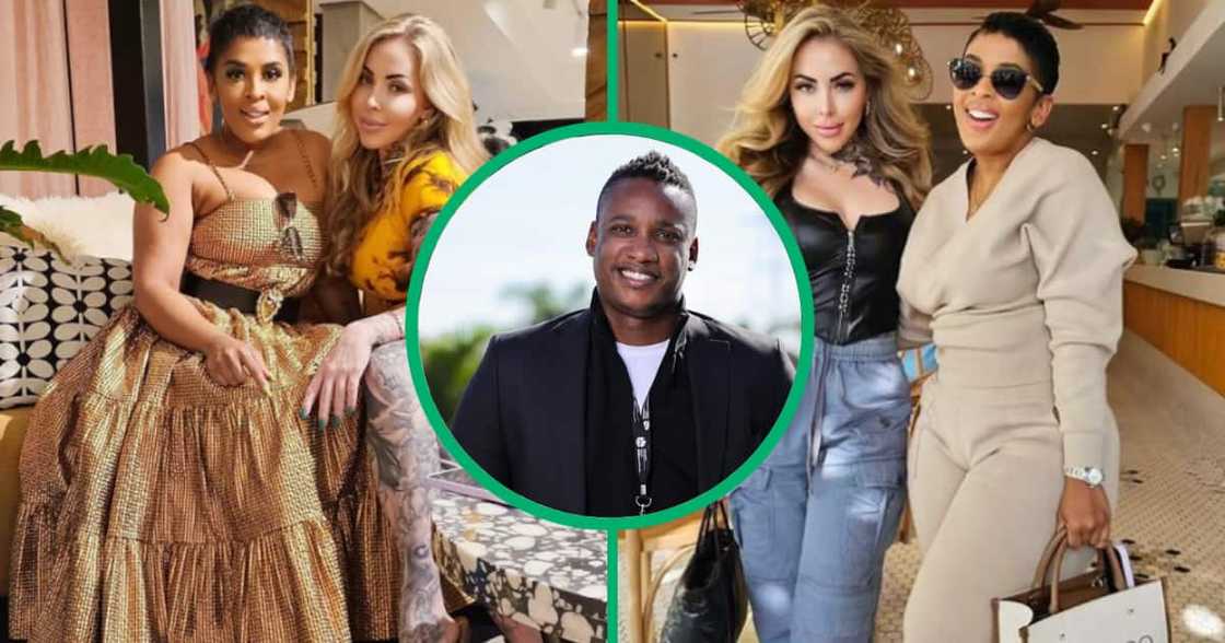 RHOD stars spotted with Duduzane Zuma RHOD stars spotted with Duduzane Zuma