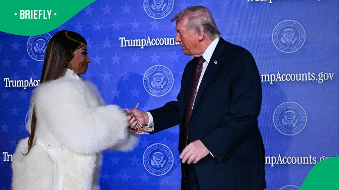 Trump gushes over Nicki Minaj in viral video