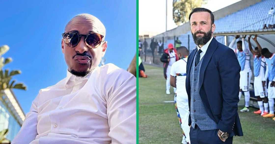 Sead Ramović, TS Galaxy'S coach, slammed Mamelodi Sundowns coach Rulani Mokwena for his statements after Sundowns lost to TS Galaxy at the Carling Knockout Cup Sead Ramović, TS Galaxy'S coach, slammed Mamelodi Sundowns coach Rulani Mokwena for his statements after Sundowns lost to TS Galaxy at the Carling Knockout Cup