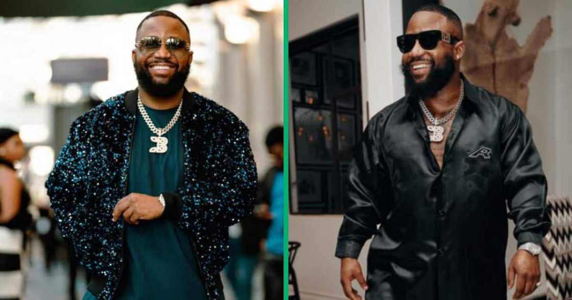 Cassper Nyovest trends after a video of him seemingly flaunting off his ring. Cassper Nyovest trends after a video of him seemingly flaunting off his ring.