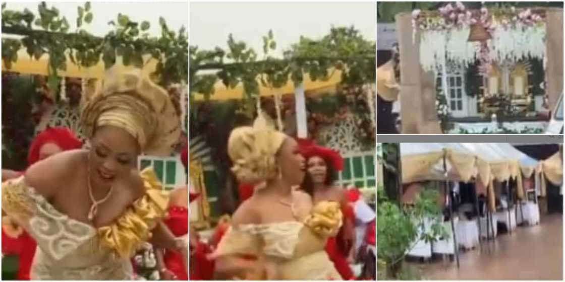 The bride danced in the rain on her wedding day. The bride danced in the rain on her wedding day.