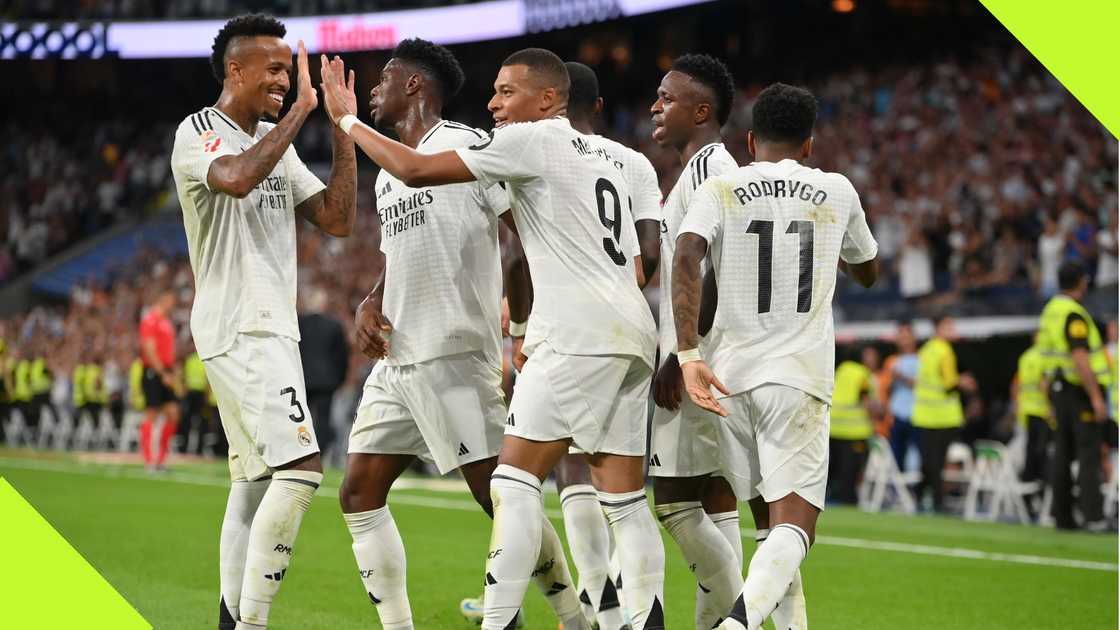 Kylian Mbappe bagged a brace in Real Madrid's victory against Real Betis. Kylian Mbappe bagged a brace in Real Madrid's victory against Real Betis.