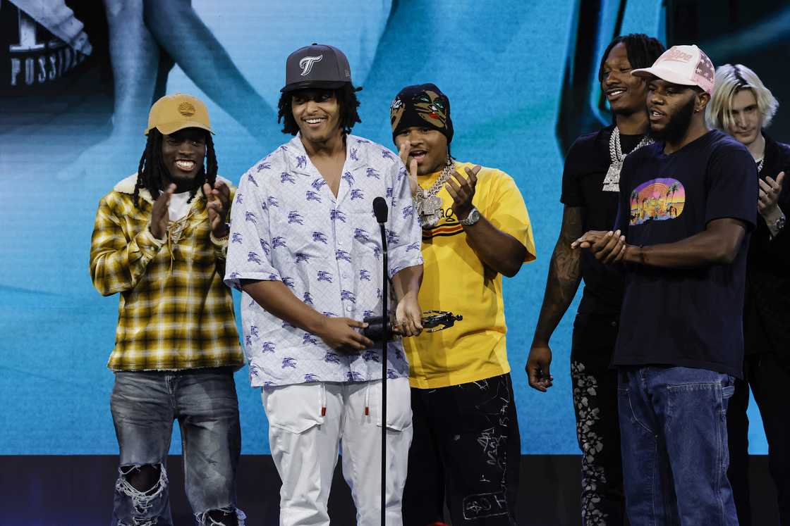 AMP members at the Streamy Awards AMP members at the Streamy Awards