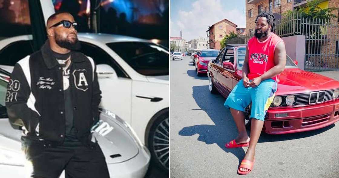 Cassper Nyvest and Big Zulu both own lux rides Cassper Nyvest and Big Zulu both own lux rides