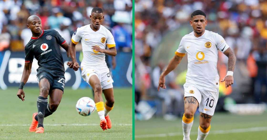 Kaizer Chiefs players Keagan Dolly and Ashley Du Preez Kaizer Chiefs players Keagan Dolly and Ashley Du Preez