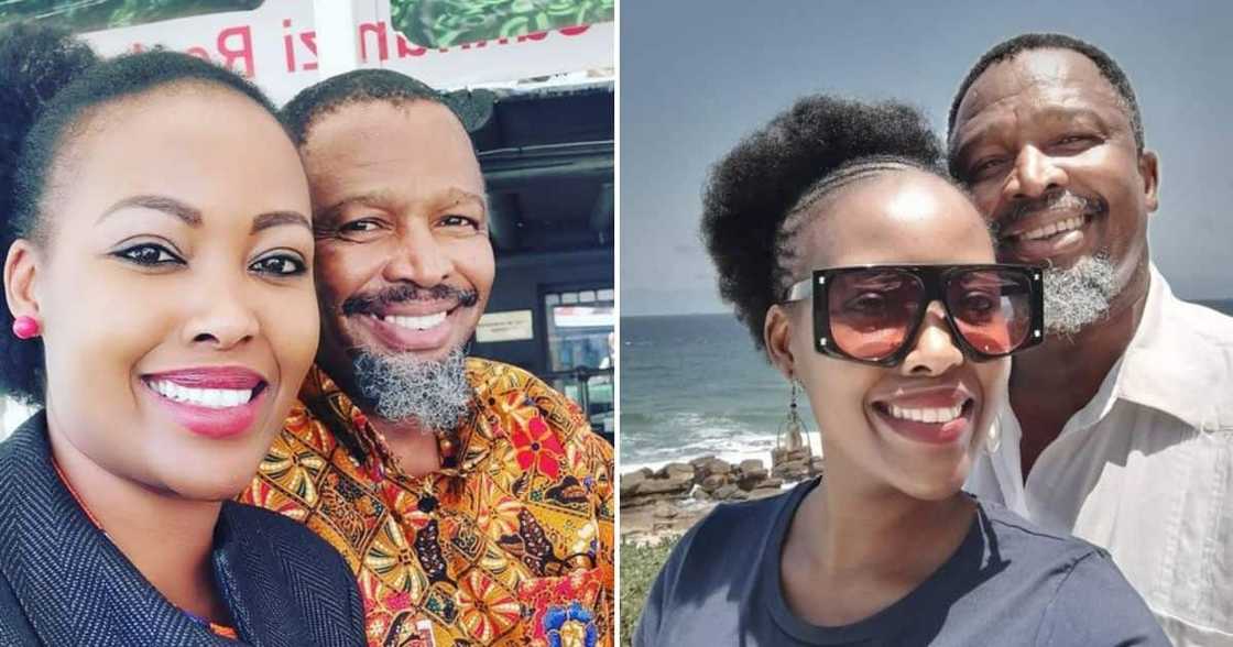 Sello Maake kaNcube is married to Pearl Mbewe