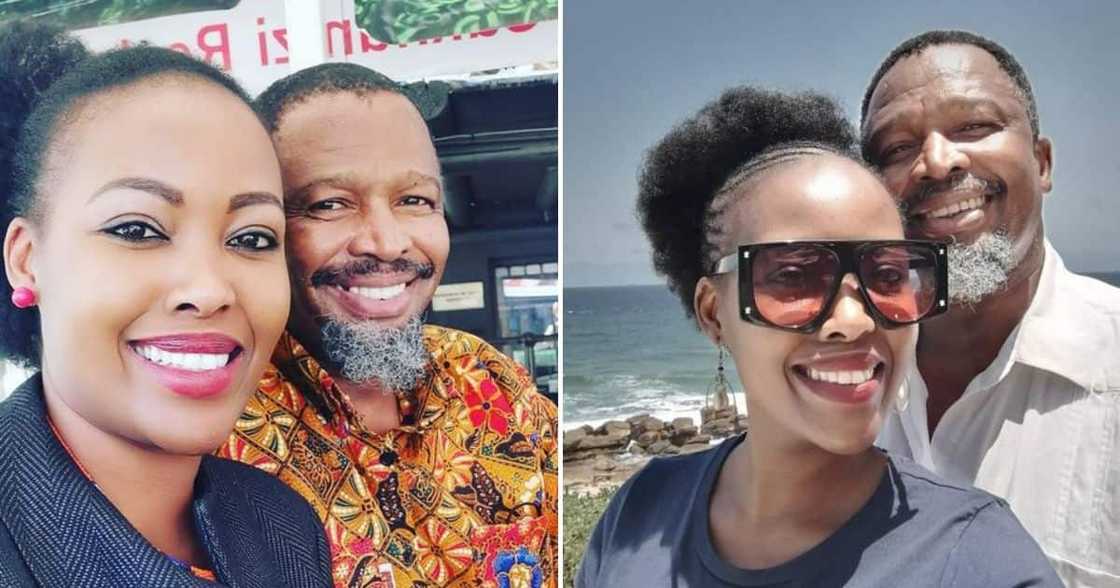 Sello Maake kaNcube is married to Pearl Mbewe Sello Maake kaNcube is married to Pearl Mbewe