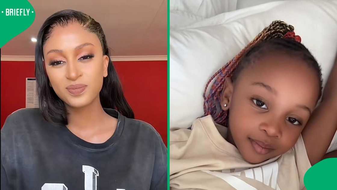 A mother handled her daughter's shenanigans in a TikTok video. A mother handled her daughter's shenanigans in a TikTok video.
