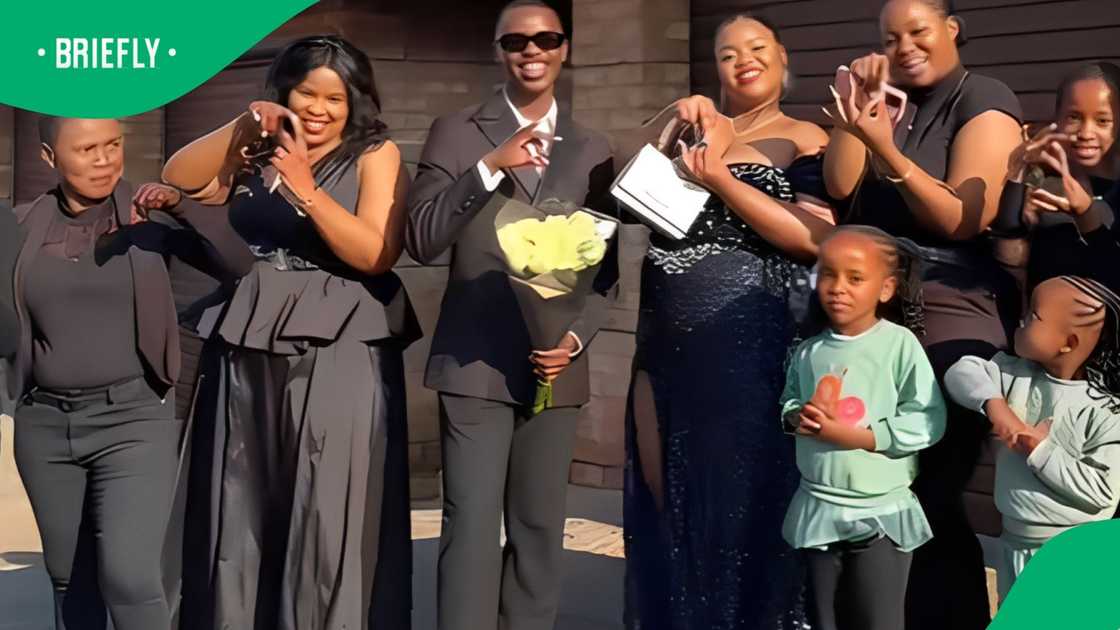 A local influencer surprises a student for her matric dance.