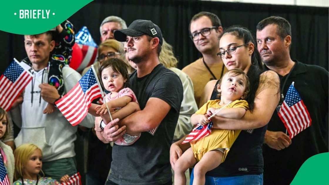 White South African refugees in the US could soon receive up to R77,800 in aid White South African refugees in the US could soon receive up to R77,800 in aid