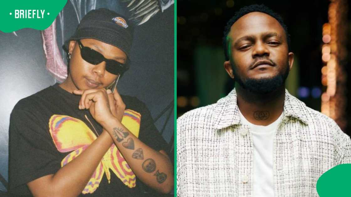 A-Reece appreciated Kwesta. A-Reece appreciated Kwesta.