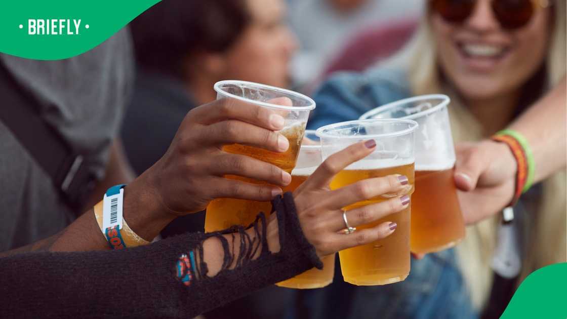 In the video, which has been widely shared online, one of the children is heard boastfully questioning why they should not be drinking alcohol, saying it is Christmas.