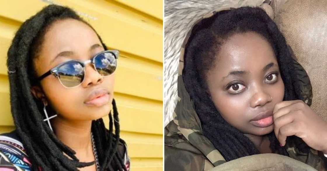 Social media, makeup-free, Zulu, Mzansi, selfie, social media, reactions, no filter