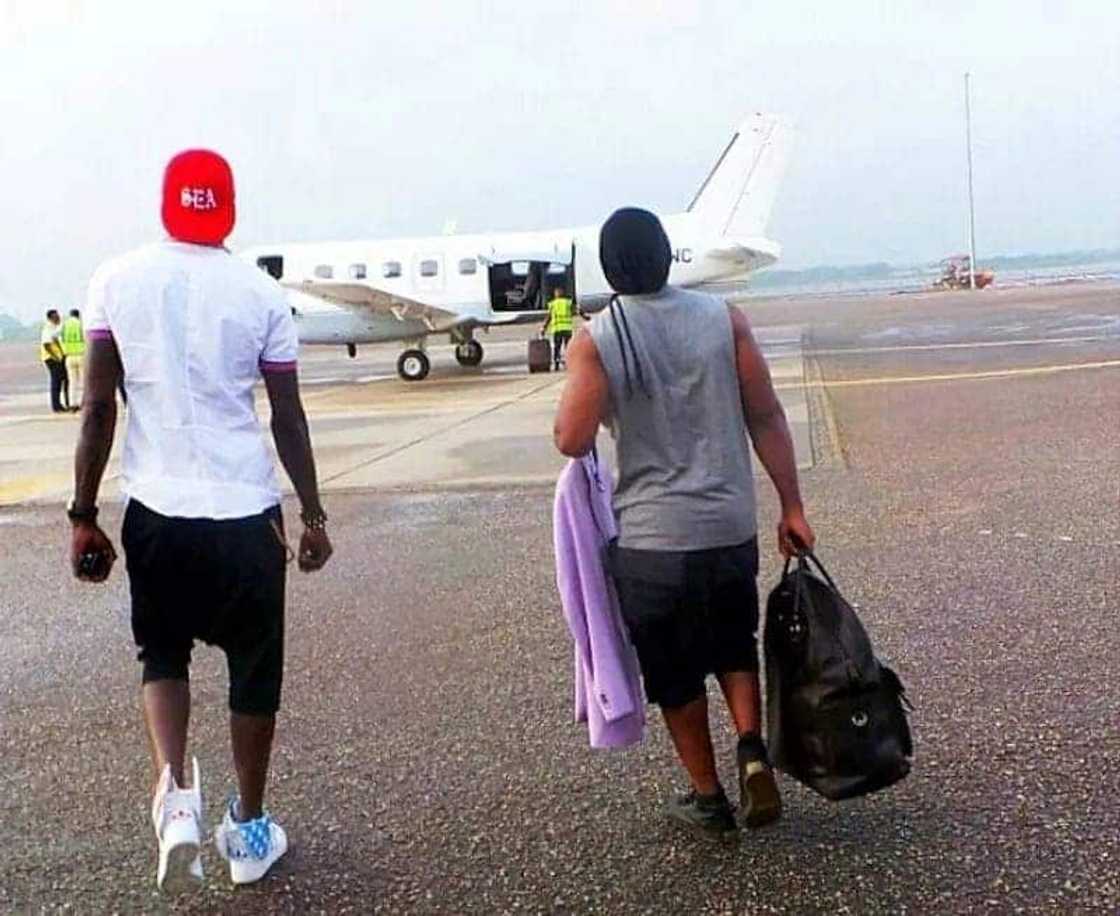 Emmanuel Adebayor’s private jet