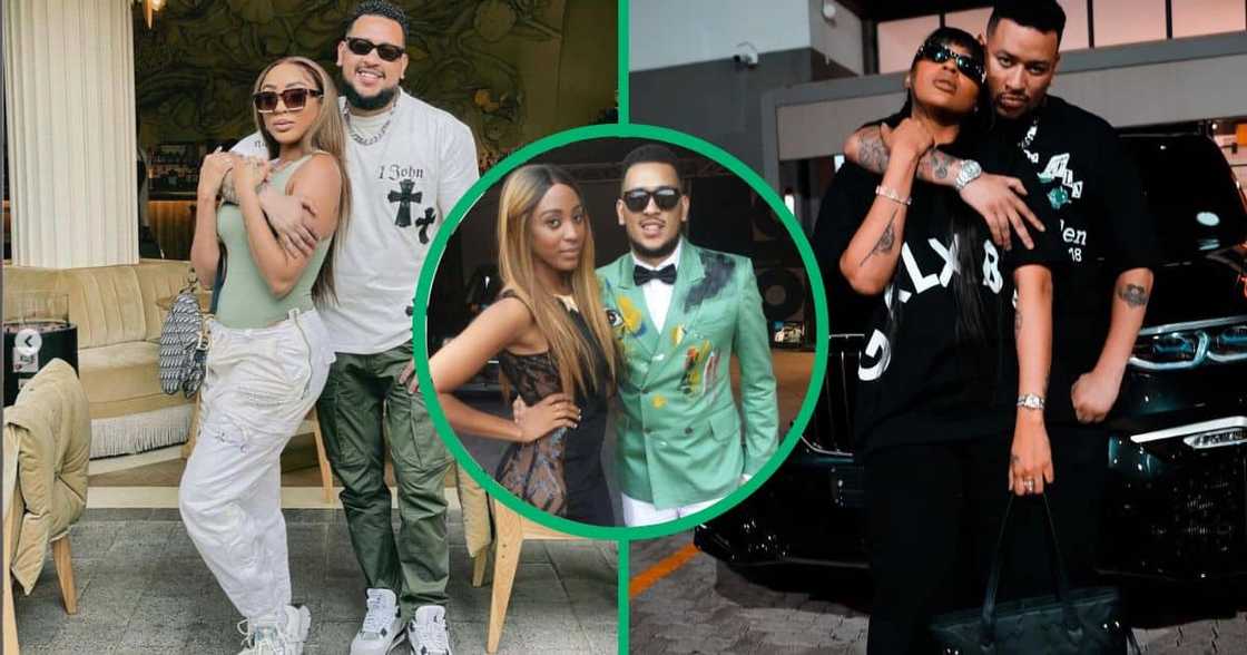 An old picture of Nadia and AKA has made rounds. An old picture of Nadia and AKA has made rounds.