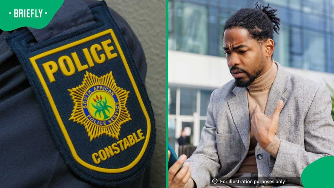 A video of a South African Police Service office allegedly accepting money from a civilian sparked different reactions A video of a South African Police Service office allegedly accepting money from a civilian sparked different reactions