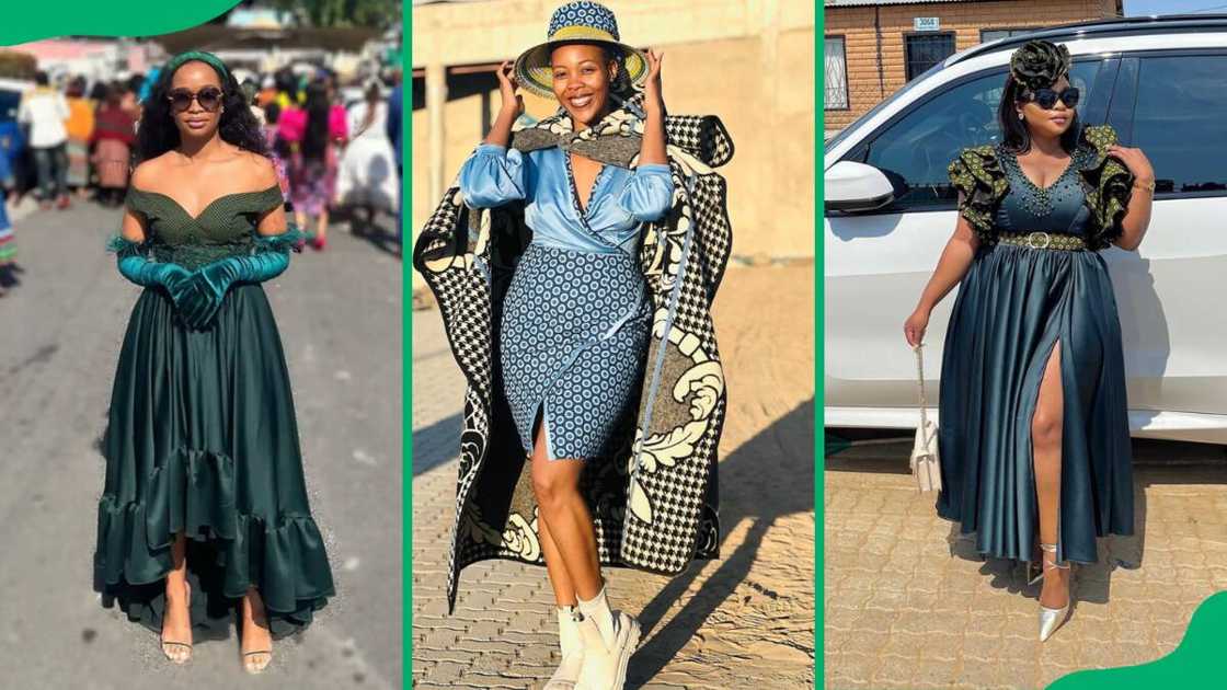 Shweshwe traditional dresses Shweshwe traditional dresses