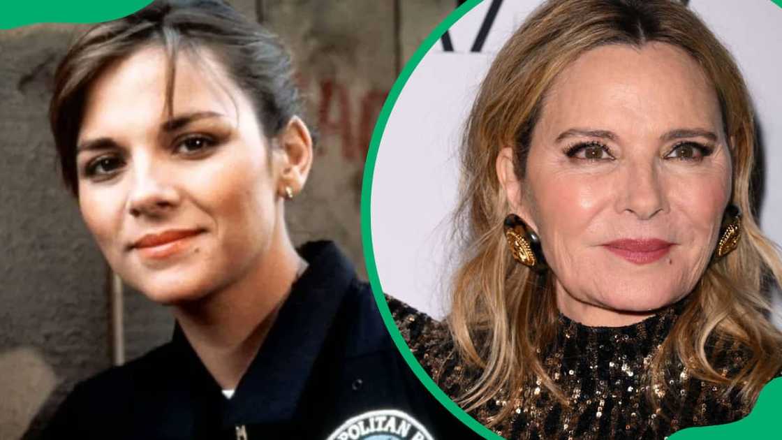 Kim Cattrall from the '80s and her at the Harper's Bazaar Women Of The Year Awards in 2023 + Kim Cattrall Kim Cattrall from the '80s and her at the Harper's Bazaar Women Of The Year Awards in 2023 + Kim Cattrall