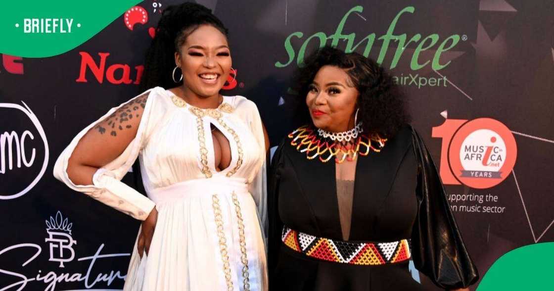 Winnie Khumalo and her daughter Rethabile thanked her fans for their support. Winnie Khumalo and her daughter Rethabile thanked her fans for their support.