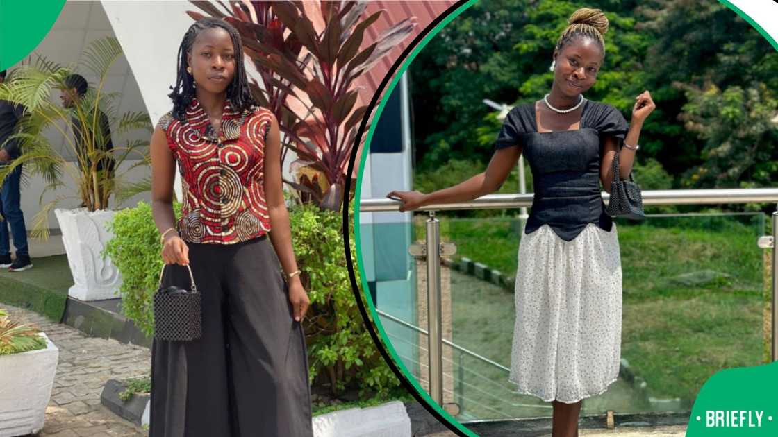 Fashionista shows off skills