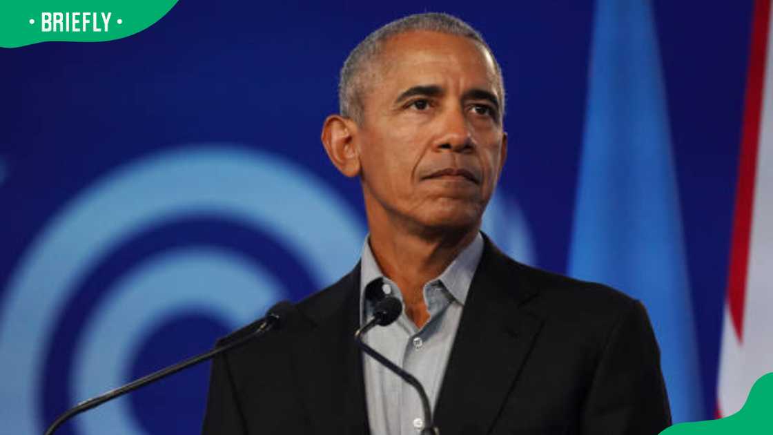 Barack Obama at an event Barack Obama at an event