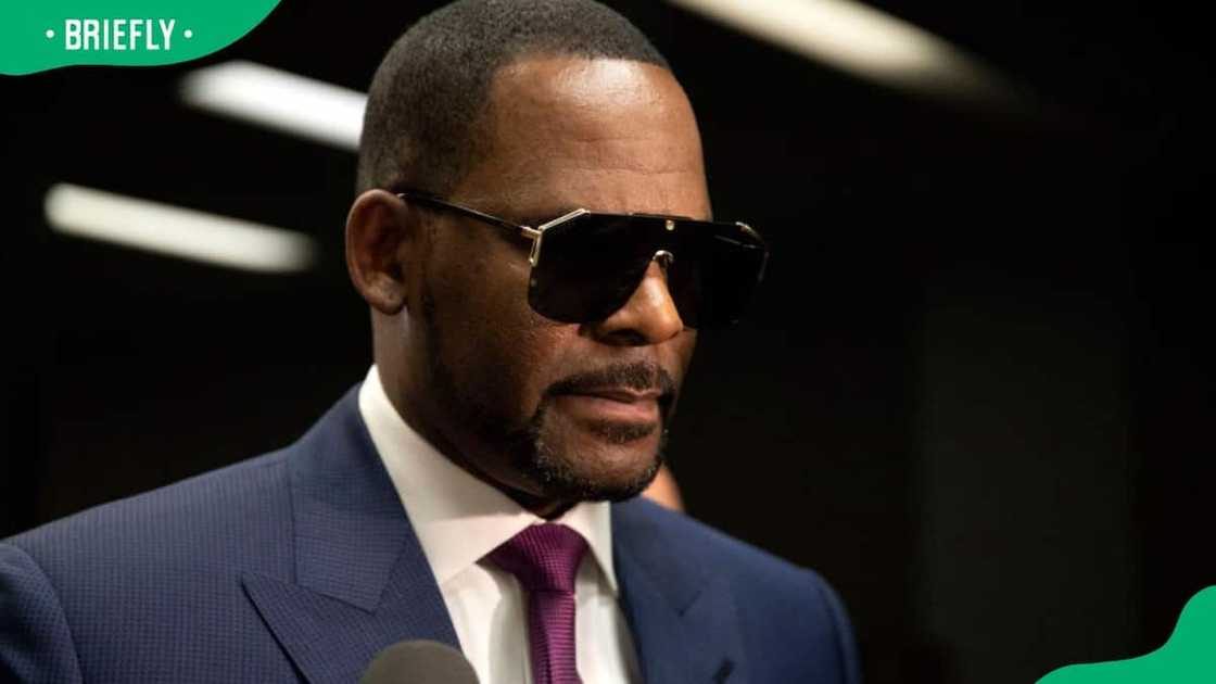 R. Kelly attending a court hearing R. Kelly attending a court hearing
