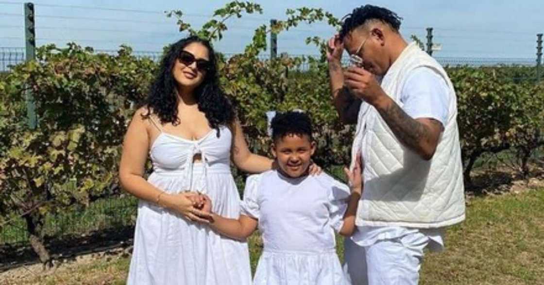 Da LES, baby mama, Aurea, expecting 2nd child