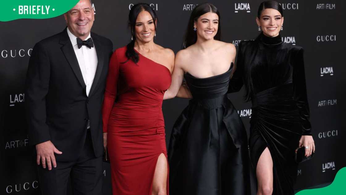 Marc, Heidi, Charli, and Dixie D'Amelio (L-R) during the 2021 LACMA Art + Film Gala at the Los Angeles County Museum of Art Marc, Heidi, Charli, and Dixie D'Amelio (L-R) during the 2021 LACMA Art + Film Gala at the Los Angeles County Museum of Art