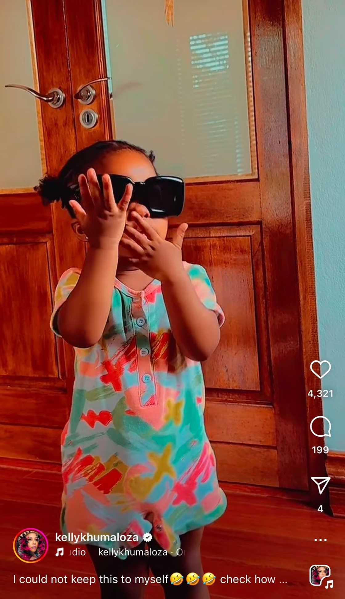 Kelly Khumalo's daughter sings Kelly Khumalo's daughter sings