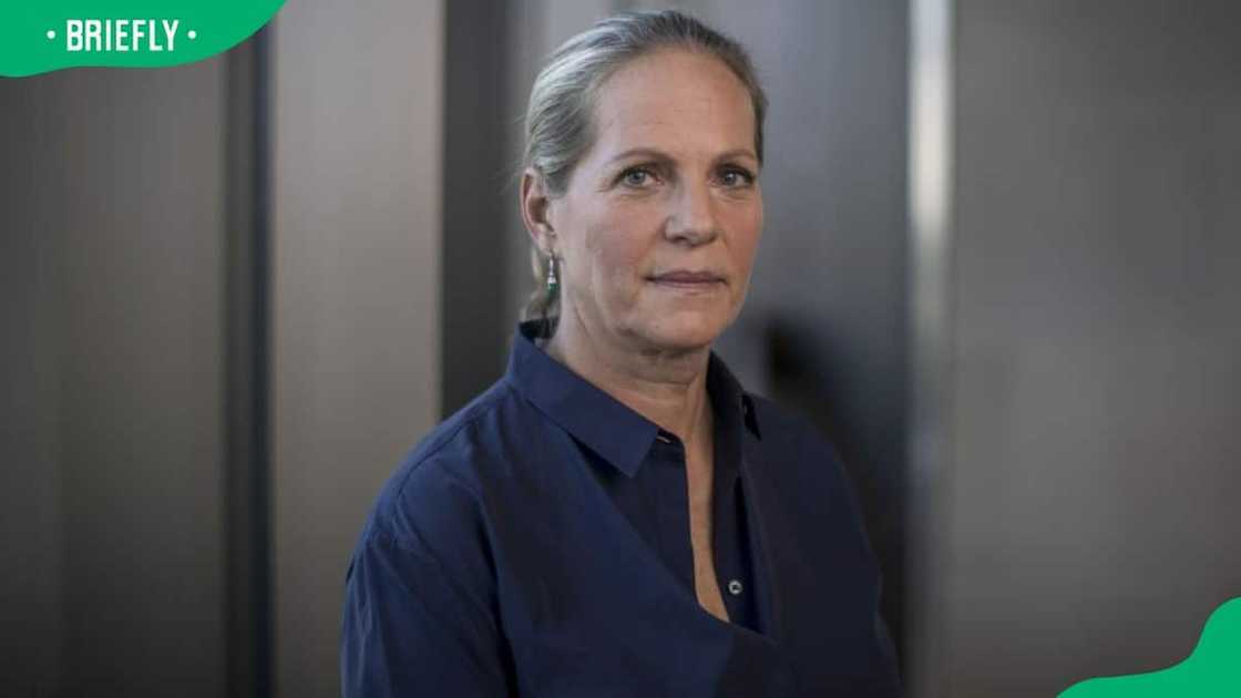 Ariane de Rothschild attending an interview Ariane de Rothschild attending an interview