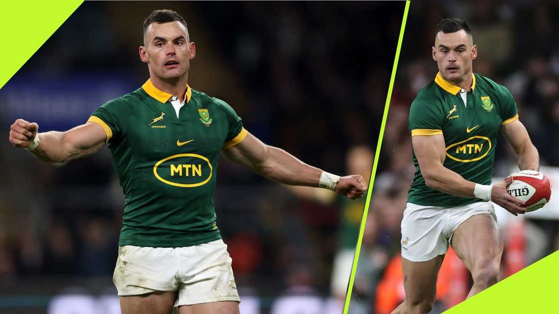 Jesse Kriel celebrated a successful tour with the Sringboks.