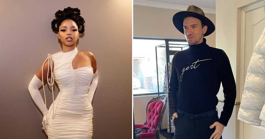 Gert Johan Coetzee recieves praise for gown worn by Chloe Bailey.