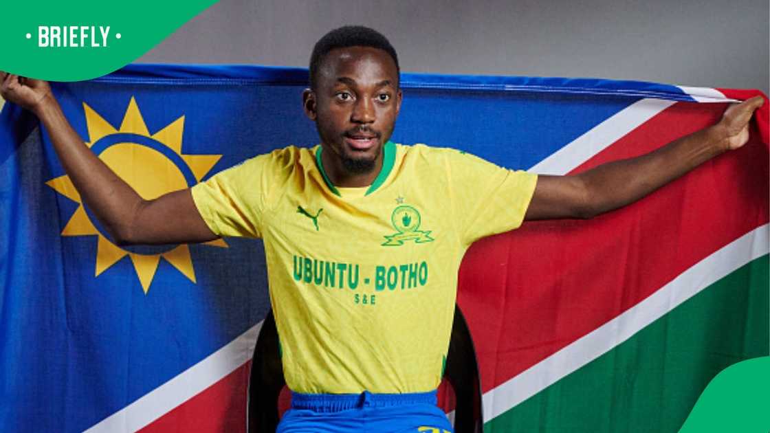 Peter Shalulile, Siyabonga Nomvethe, Premier Soccer League, Stellenbosch FC. Peter Shalulile, Siyabonga Nomvethe, Premier Soccer League, Stellenbosch FC.