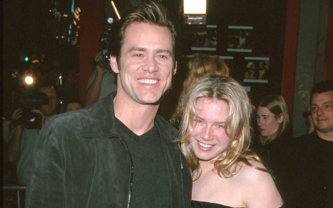 Jim Carrey & Renee Zellweger in Hollywood, California Jim Carrey & Renee Zellweger in Hollywood, California