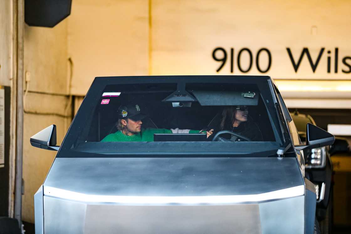 Justin Bieber owns a Tesla Cybertruck