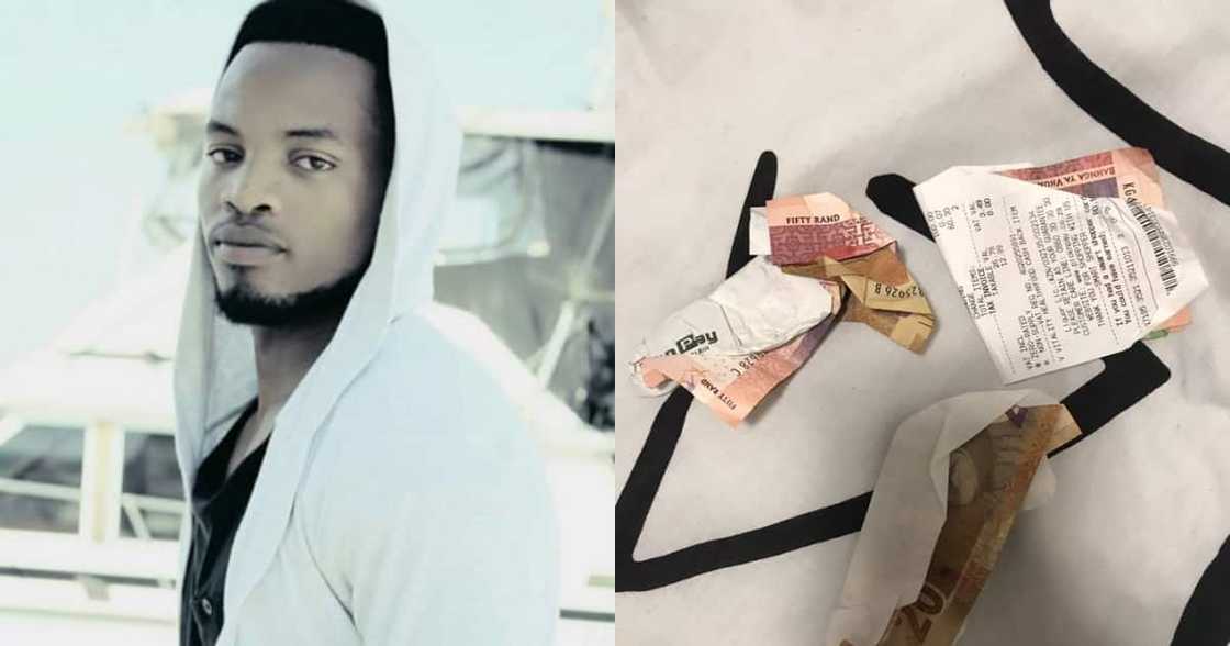 Hidden Treasures: SA Reacts as Guy Finds Forgotten Cash in His Pockets