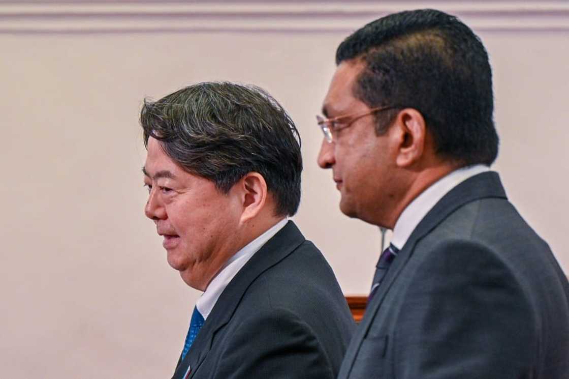 Japan pressed bankrupt Sri Lanka on Saturday to expedite its debt restructuring, including with its biggest creditor China