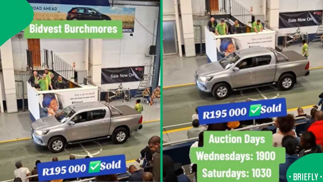 A Bidvest Burchmores car auction sold a Toyota Hullix for less than 200k A Bidvest Burchmores car auction sold a Toyota Hullix for less than 200k