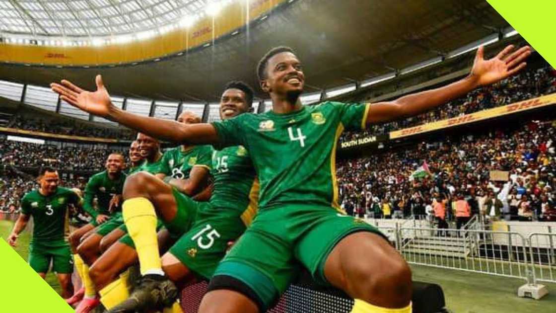 Bafana Bafana can celebrate a new place in the FIFA rankings.