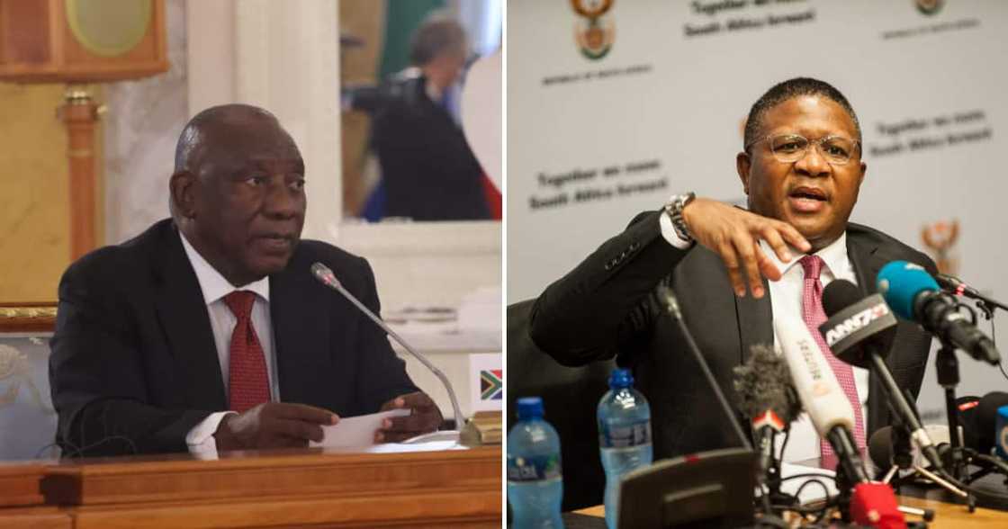 Fikile Mbalula makes assurance about President Cyril Ramaphosa