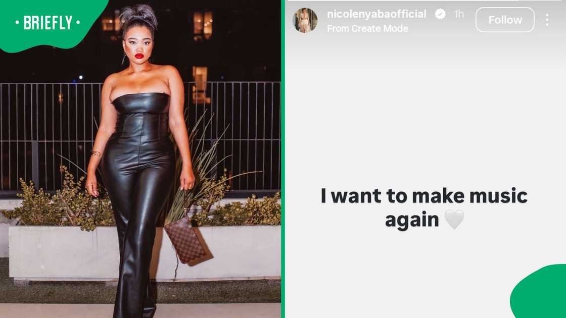 Nyaba previously explored music more seriously, releasing her debut single ‘Madonna’ in 2019 and appearing on Southside Mohammed’s ‘Out & In’