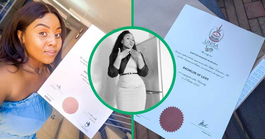 A lady in Gauteng who obtained a law degree and wants to bag her master's A lady in Gauteng who obtained a law degree and wants to bag her master's